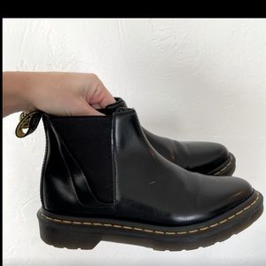Size 6 Dr Martens. Black Bianca Chelsea Boot.